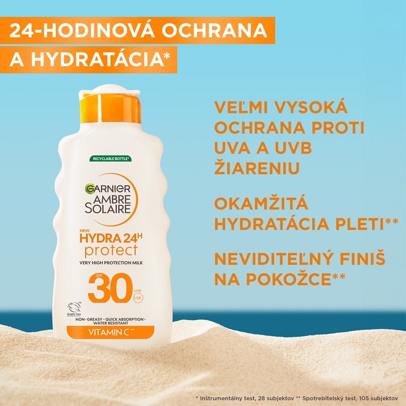 Hydra24h Protect ochranné opaľovacie mlieko proti UV žiareniu s vysokou ochranou SPF 30 - 6